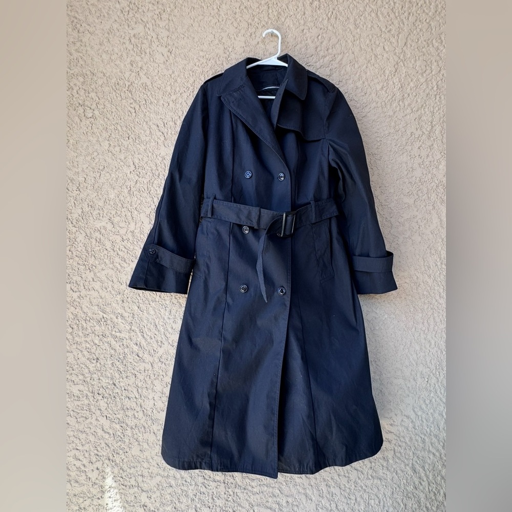 EUC U.S. Army Issued Women’s All-Weather Trench Coat Sz 16R, Garrison Collection